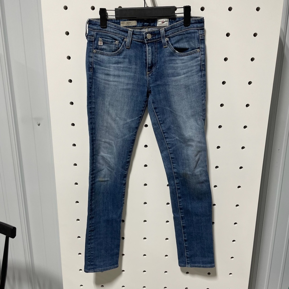 AG Adriano Goldschmied Women's The Stilt Cigarette Leg Denim Size 26